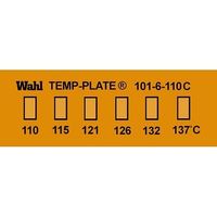 アイピー技研 テンプ・プレート(不可逆性) 6点表示 1箱(10枚入) 101-6V-110 1箱(10枚) 2-9907-03（直送品）