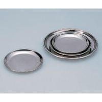 清水アキラ ステン丸皿 φ42×8mm 5-179-05 1枚（直送品）