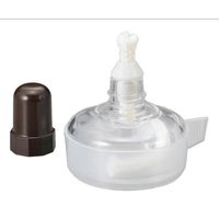 アズワン アルコールランプ クリア 70mL 6-487-02 1個（直送品）