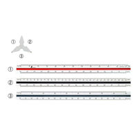シンワ測定 シンワ 三角スケール Aー30 74950 1本 408-3792