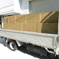 トラスコ中山 TRUSCO 多目的ネット 目合25mm 幅3.6mX長さ5.4m シルバー TNS25-3654SV 1枚 477-9622（直送品）