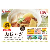 【非常食】アイリスフーズ 災対食パウチ肉じゃが 220g 1箱（36個）