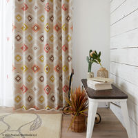 スミノエ PEANUTS セミオーダー カーテン コーストライフ 1200×1600mm レッド 1セット(2枚入)（直送品）