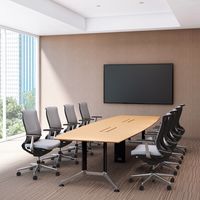 【組立設置込】コクヨ WT-400 抗菌 ボート形 コンセント 幅2400×奥行1200mm W40-BP2412PV-PMU11 1台（直送品）