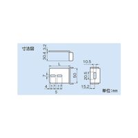 因幡電機産業 ベース金具 TKーB70 1セット(10個)（直送品）