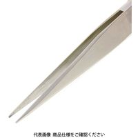 藤原産業 SK11 ピンセット 精密用 125直 STー1 ヒョウジュン 1セット(2個)（直送品）