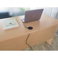 【車上渡し】アール・エフ・ヤマカワ ノルム 木製デスクII 幅1200×奥行600×高さ700mm ナチュラル 1台（直送品）