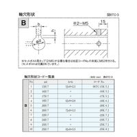 三共製作所 トルクリミッタ TCシリーズ 6TC-06C-06TC-20K 6 J-M52 1P（直送品）