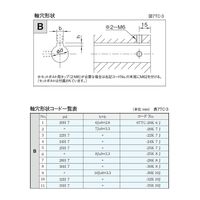 三共製作所 トルクリミッタ TCシリーズ 7TC-6A-07TC-28K 8 J 1P（直送品）