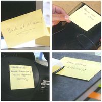 プリントインフォームジャパン パワーノーツ強粘着 50×40mm 12冊入(3冊入×4) パステルイエロー 5653-01-PN 1パック（直送品）