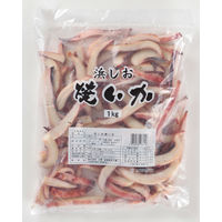 「業務用」 辻野 浜しお焼きいか 219892 1ケース　1kg×4PC　冷凍（直送品）