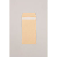 キングコーポレーション 長3 クラフト封筒　85g テープ付き N3K85Q100 1パック（100枚入）