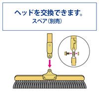 山崎産業 コンドル 自由箒B 自在箒 自由ほうき  室内 長柄　 1本