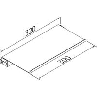 オリジン 置き棚 長押ラック D50用 幅30cm オプションパーツ MR4295 273731 1個（直送品）