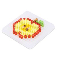 カワダ パーラービーズ シリコンプレートしかく・ろっかくセット 80-30006