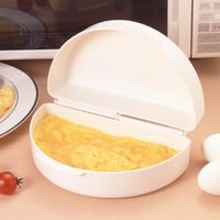 タイガークラウン #2284 電子レンジ用フタ付フライパン 1個（直送品）