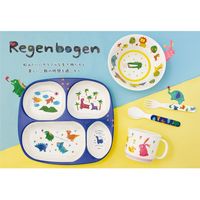デコレコーポレーション メラミンランチ5pcsギフトセット おはな RB-17122 1セット（直送品）