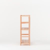 無印良品 パイン材ユニットシェルフ奥行25cmタイプ 58cm幅 小 幅58×奥行26×高さ83cm 良品計画