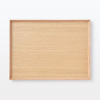 無印良品 木製 角型トレー 約幅35×奥行26×高さ2cm 6個 良品計画