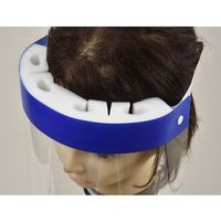 高芝ギムネ製作所 飛沫対策 フェイスシールド 10枚入 M-35 1ケース(10枚) 64-4380-94（直送品）