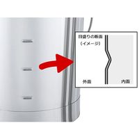 MONOVATE ステンレスバケツ目盛付 15L BA-M-15 1個 64-5067-01（直送品）