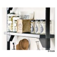 アイワ金属 KINOBO シェルフブラケット ブラック 2個入 AP-3022B 1個(2個) 64-5084-83（直送品）