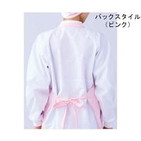 ワコウ ウルトラドライエプロン 首掛け ブラック E1004-7 1枚 64-6227-48（直送品）