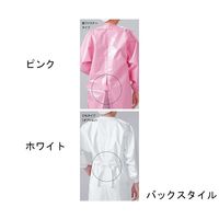 ワコウ マイティファーマー 袖付 首腰マジック 3L ピンク F4003-4-3L 1枚 64-6229-32（直送品）