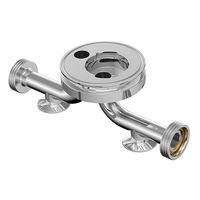 富士フィルター工業 T型サニナリー ステンレス製フィルターハウジング FVF-AVH-1-30 1台 64-6443-62（直送品）