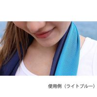 Kメディカルニーズ スーパーひんやりクールタオルK バラーレッド 2枚入 K-010 1袋(2枚) 64-9049-07（直送品）