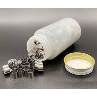 アズワン メタルサンプルクリップ 100個入 64-9091-70 1本(100個)（直送品）