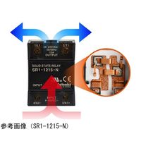 オートニクス 単相防熱版分離型ソリッドステート・リレー (15A/AC24~240) SR1-4215-N 1個 64-9613-38（直送品）