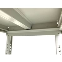 中軽量ボルトレスラック らくらくラック 増連 H1800×W1500×D600mm 天地6段増連 SR20-6560-6R 1組（直送品）