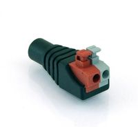 共立電子産業 φ2.1mm DCジャックープッシュ式2P端子台 変換コネクタ PT9-J-N 1個 65-0884-79（直送品）