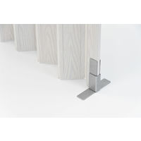 フルネス パネルパーテーション 窓なし スタンド付 幅1800×長さ1600mm ホワイトウッド 4903220973467 1台（直送品）