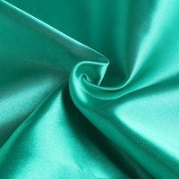 コスモテキスタイル 東レラルサテン 生地 巾92cm×4m切売カット グリーン A8000-178-4M（直送品）