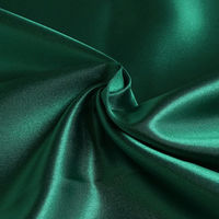 コスモテキスタイル 東レラルサテン 生地 巾92cm×5m切売カット 濃グリーン A8000-179-5M（直送品）