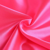 コスモテキスタイル 東レラルサテン 生地 巾92cm×3m切売カット ショッキングピンク A8000-18-3M（直送品）