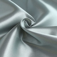 コスモテキスタイル 東レラルサテン 生地 巾92cm×5m切売カット グレー A8000-193-5M（直送品）