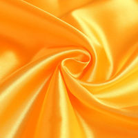 コスモテキスタイル 東レラルサテン 生地 巾92cm×3m切売カット 山吹 A8000-34-3M（直送品）