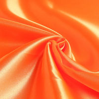 コスモテキスタイル 東レラルサテン 生地 巾92cm×5m切売カット オレンジ A8000-36-5M（直送品）
