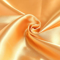 コスモテキスタイル 東レラルサテン 生地 巾92cm×4m切売カット キャラメル A8000-53-4M（直送品）