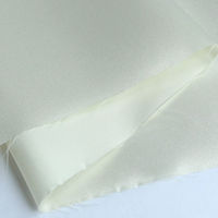 コスモテキスタイル 東レラルサテン 生地 巾92cm×5m切売カット クリーム A8000-61-5M（直送品）