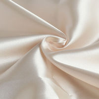 コスモテキスタイル 東レラルサテン 生地 巾92cm×5m切売カット ベージュ A8000-64-5M（直送品）