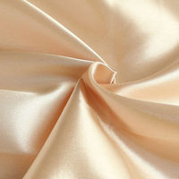 コスモテキスタイル 東レラルサテン 生地 巾92cm×5m切売カット ライトブラウン A8000-67-5M（直送品）