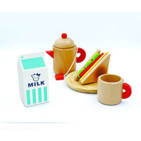 エド・インター 木のままごとあそび しぼりたて ミルク おままごと・おもちゃ 1個