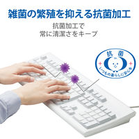キーボードカバー NEC VALUESTAR U キーボード 対応 抗菌 クリア PKP-98NX3 エレコム 1個（直送品）