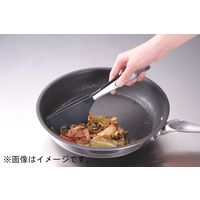 田辺金具 炒めものトング ブラックやきそばトング 2089285 1本