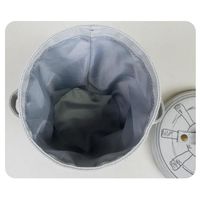 セトクラフト SF-9401 小物入れ(TRASH CAN)シルバー 1個（直送品）