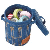 セトクラフト SF-9402 小物入れ(TRASH CAN)デニム　1個（直送品）